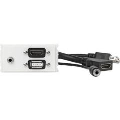 Vivolink Outlet Panel HDMI USB AUD - High-Quality Multifunctional Connectivity Panel (WI221281)